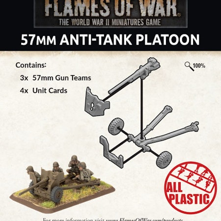 57mm Anti-tank Platoon (Plastic) - UBX81