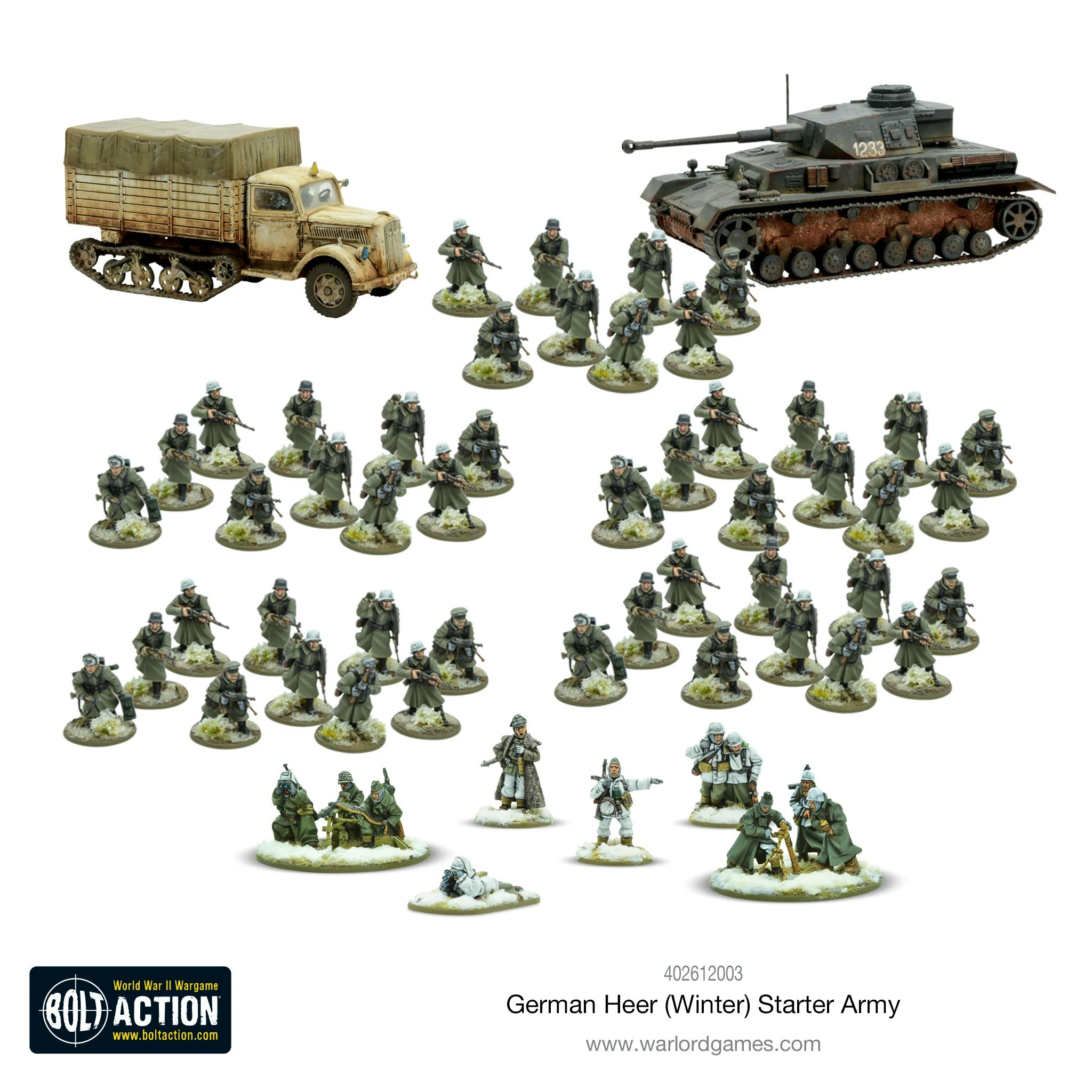 German Heer Winter Starter Army - 402612003