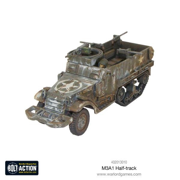 US M3A1 Half-track plastic boxed set - 402013010