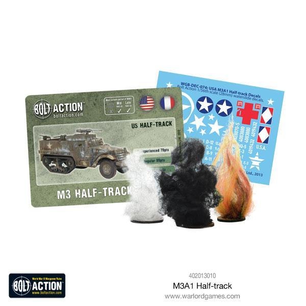 US M3A1 Half-track plastic boxed set - 402013010