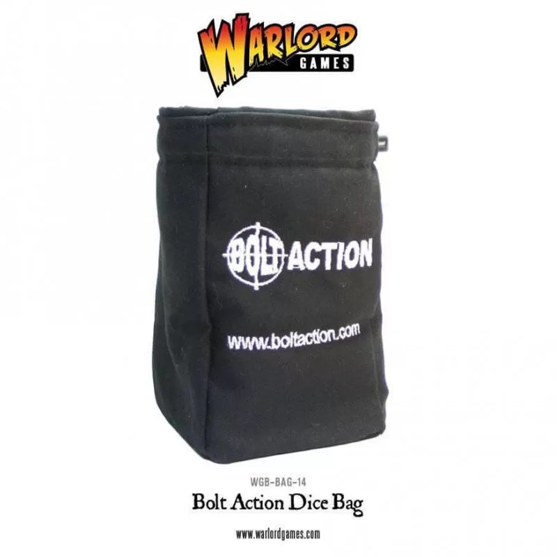 Bolt Action Black Dice Bag