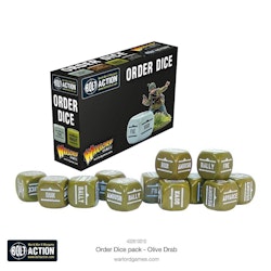 Bolt Action: Orders Dice pack - Olive Drab - 402616010