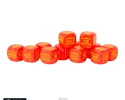 Bolt Action: Orders Dice pack - Red - 402616016