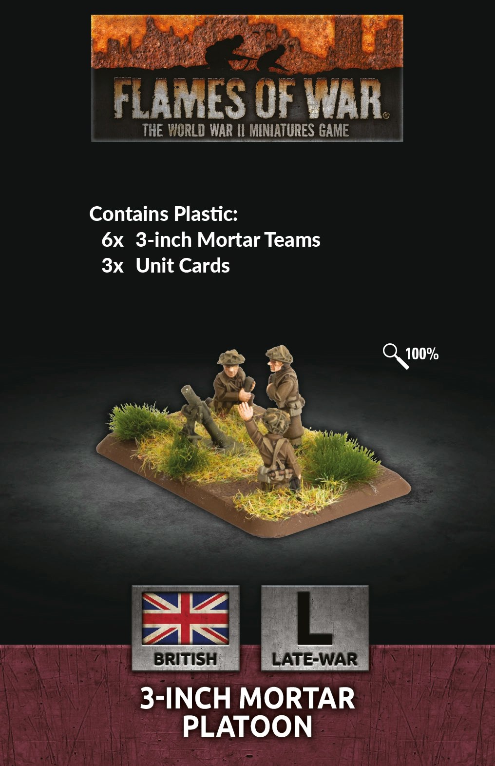 3-inch Mortar Platoon (Plastic) - BR729