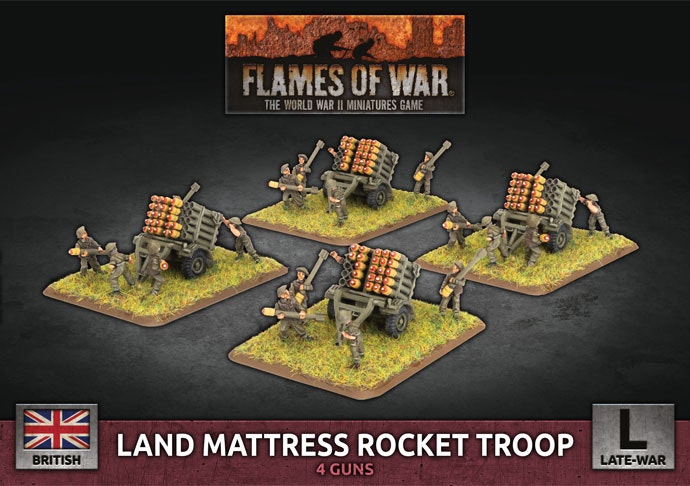 Land Mattress Rocket Troop - BBX77