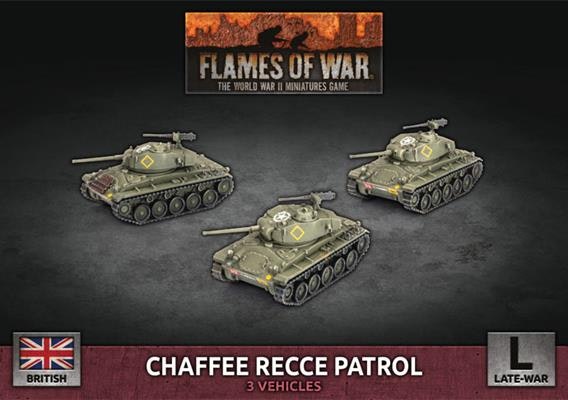 Chaffee Recce Patrol (3x Plastic) - BBX75