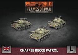 Chaffee Recce Patrol (3x Plastic) - BBX75