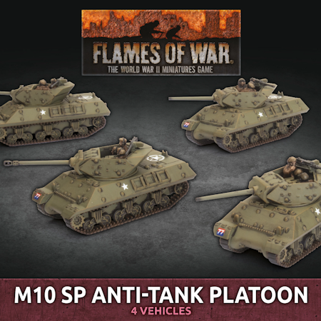 M10 SP Anti-tank Platoon (Plastic) - BBX62