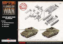 M10 SP Anti-tank Platoon (Plastic) - BBX62