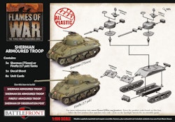 Sherman Armoured Troop (Plastic) - BBX60