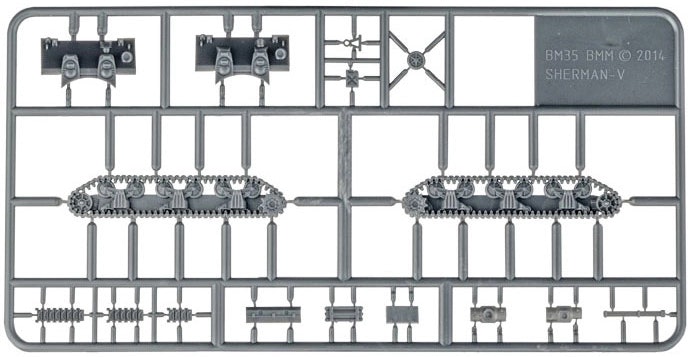 Sherman Armoured Troop (Plastic) - BBX60