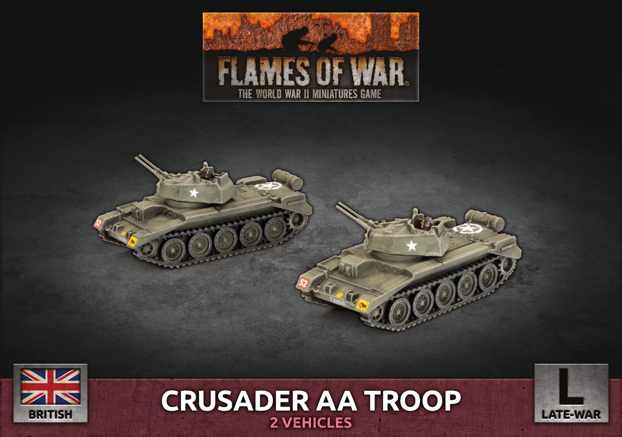 Crusader AA Troop (Plastic) - BBX59