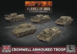 Cromwell Armoured Troop (Plastic) - BBX57