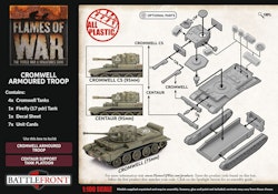 Cromwell Armoured Troop (Plastic) - BBX57