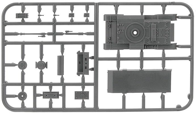 Cromwell Armoured Troop (Plastic) - BBX57