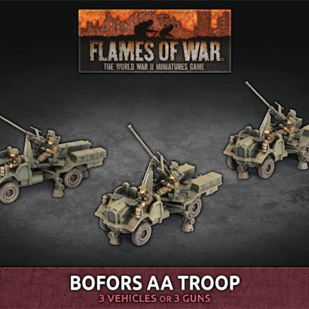Bofors AA Troop (x3) - BBX74