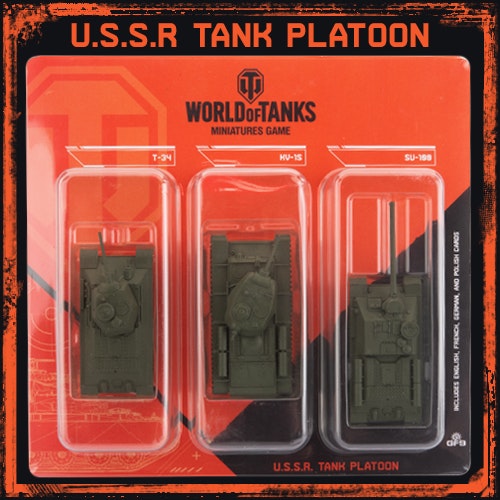 U.S.S.R. Tank Platoon (T-34, KV-1s, SU-100) - WOT64