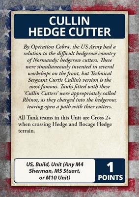 D-Day: American Command Cards (x50 cards) - FW262C