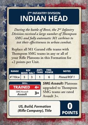 D-Day: American Command Cards (x50 cards) - FW262C