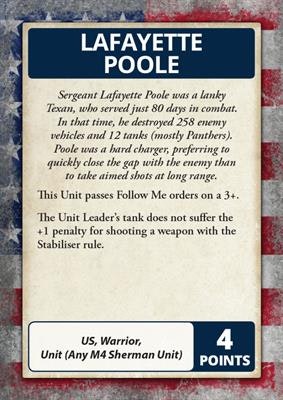D-Day: American Command Cards (x50 cards) - FW262C