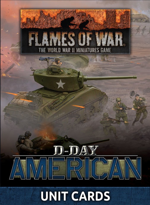 D-Day American Unit Cards (x42 cards) - FW262U