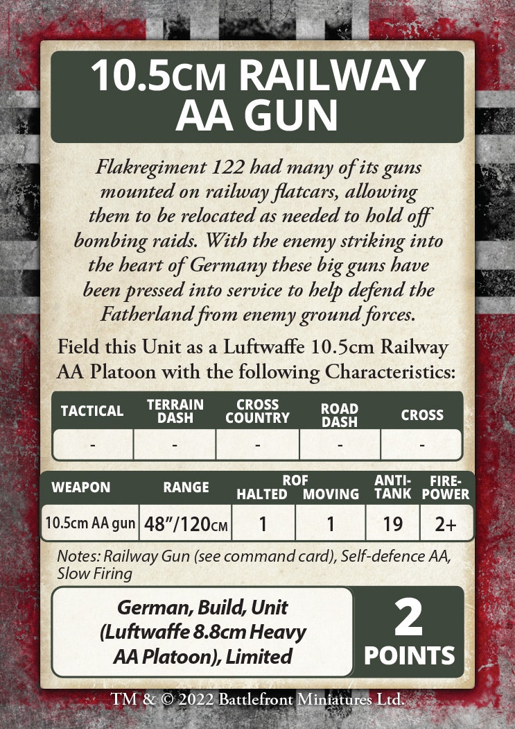 Berlin: German Command Cards - FW273C