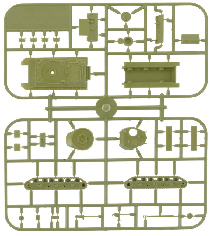 M4 Easy Eight Platoon (x5 Plastic) - UBX91