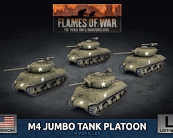 M4 Jumbo Platoon (x4 Plastic) - UBX92