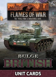 Bulge: British Unit Cards (66x Cards) - FW272U