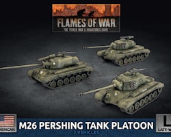 M26 Pershing Tank Platoon (x3 Plastic) - UBX90