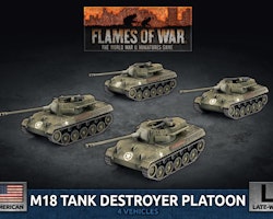 M18 Tank Destroyer Platoon (x4 Plastic) - UBX93