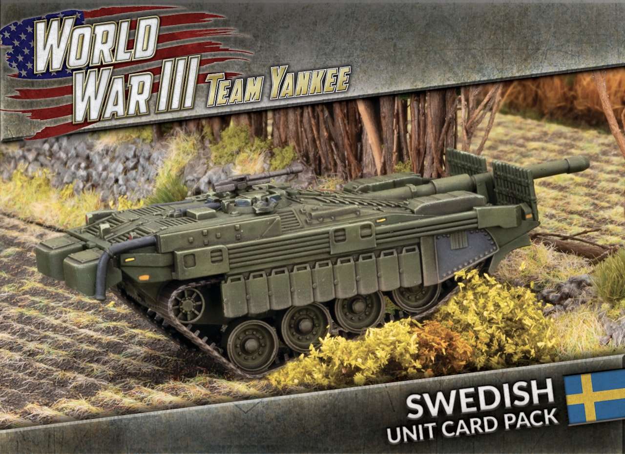 Swedish Unit Cards - WW3-08S