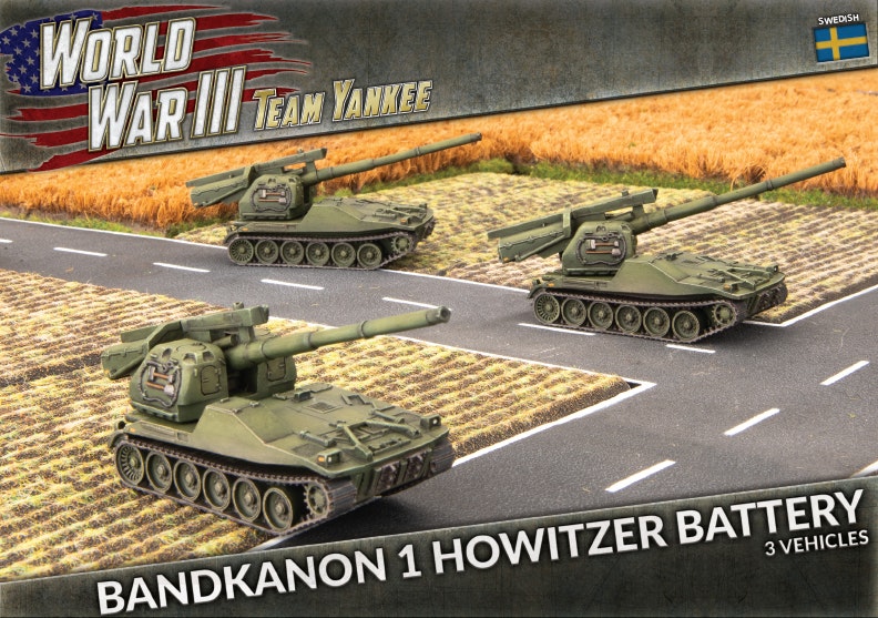 Bandkanon 1 Howitzer Battery (x3) - TSWBX06