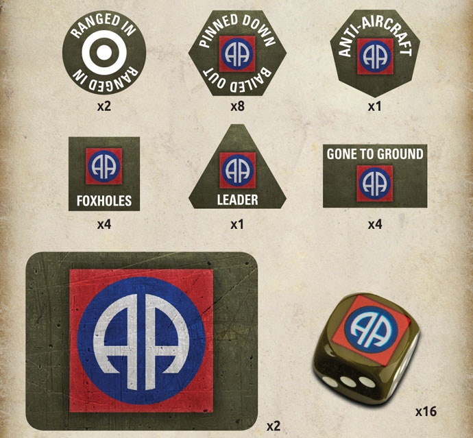 American 82nd Airborne Gaming Set - TD040