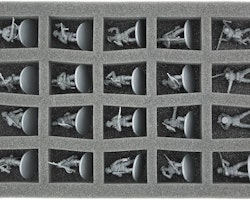 HS035BA05 Foam Tray for Bolt Action - 20 miniatures
