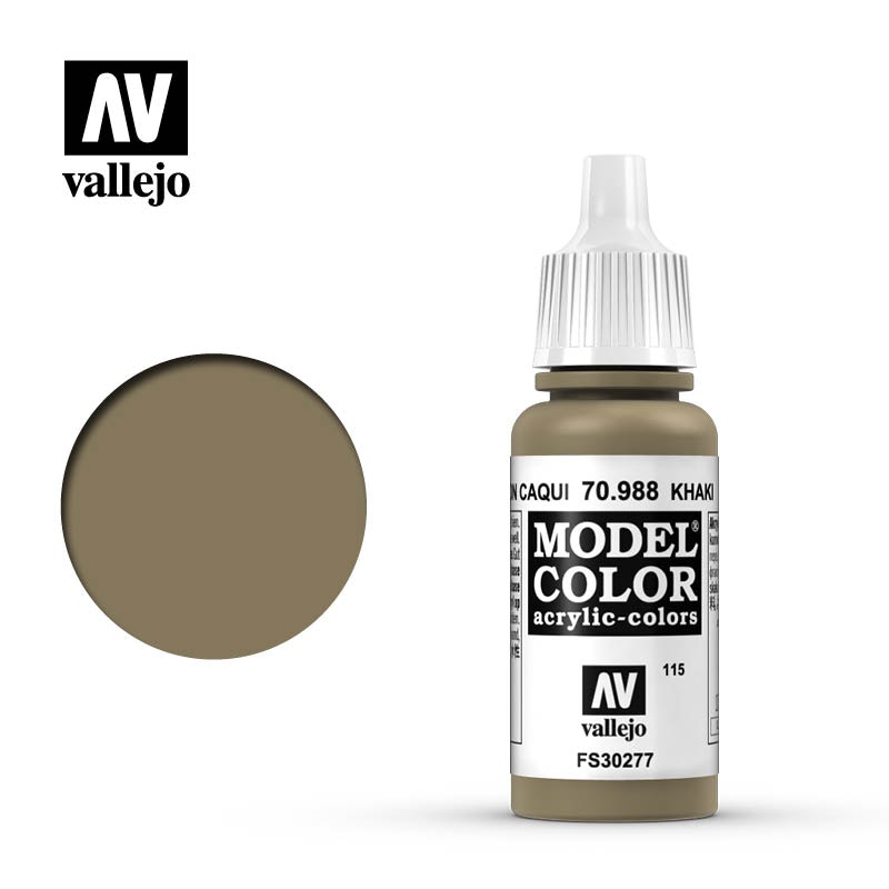 Vallejo Model Color: Khaki - 70.988