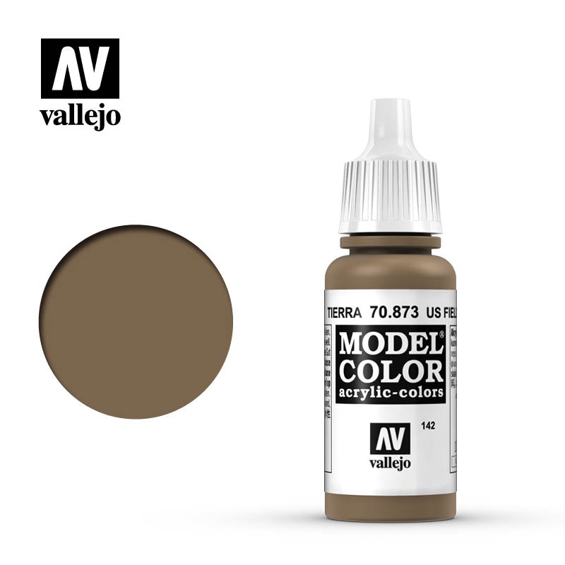 Vallejo Model Color: US Field Drab - 70.873