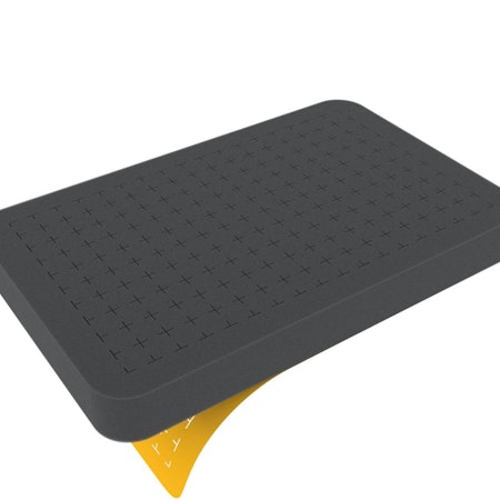 HS030RS 30 mm Half-Size Pick And Pluck foam tray self-adhesive