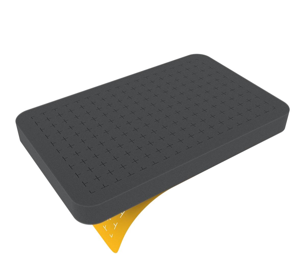 HS025RS 25 mm Half-Size Pick And Pluck foam tray self-adhesive