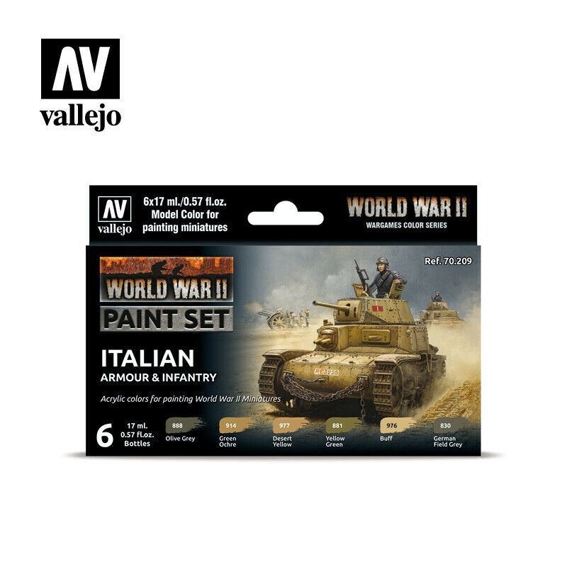 WWII Italian Armour & Infantry - 70209