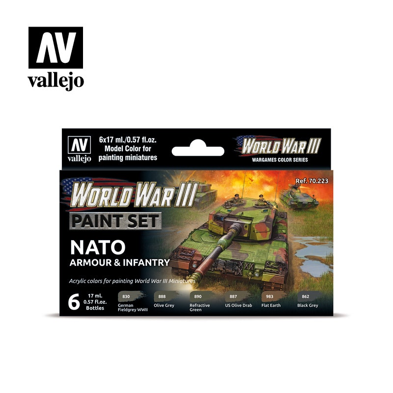 WWIII NATO Armour & Infantry - 70.223