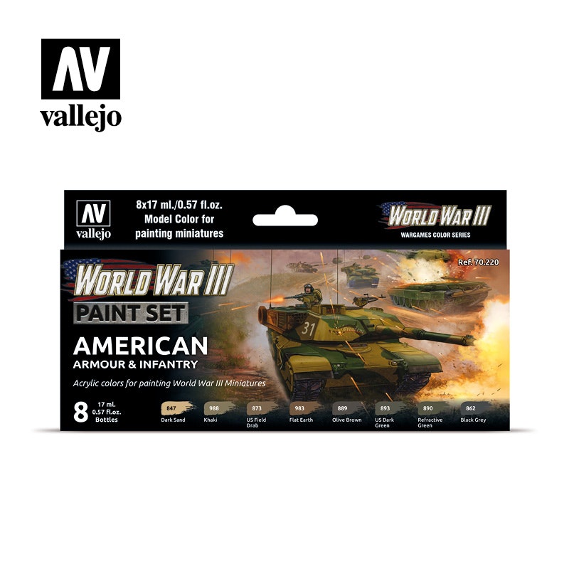 WWIII American Armour & Infantry - 70.220