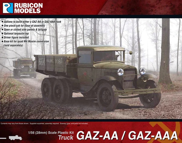 GAZ-AA / GAZ-AAA Truck - Rubicon Models 280063