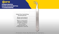 "Precision" Non-Magnetic Tweezers (x1) - GF9T13