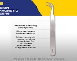 "Precision" Non-Magnetic Tweezers (x1) - GF9T13