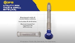 "Utility" Pin Vice & Drill Bits (x3) - GF9T04