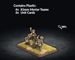 Parachute Mortar Platoon (Plastic) - US794