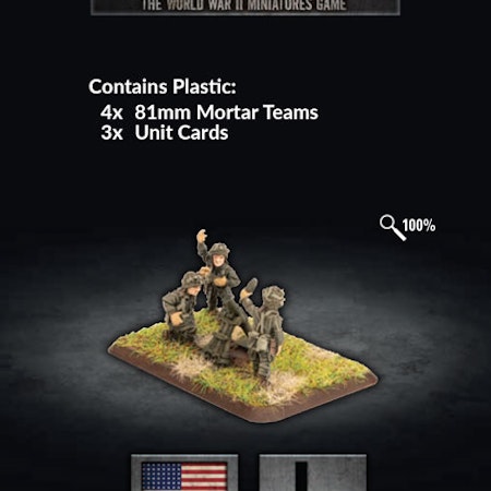 Parachute Mortar Platoon (Plastic) - US794