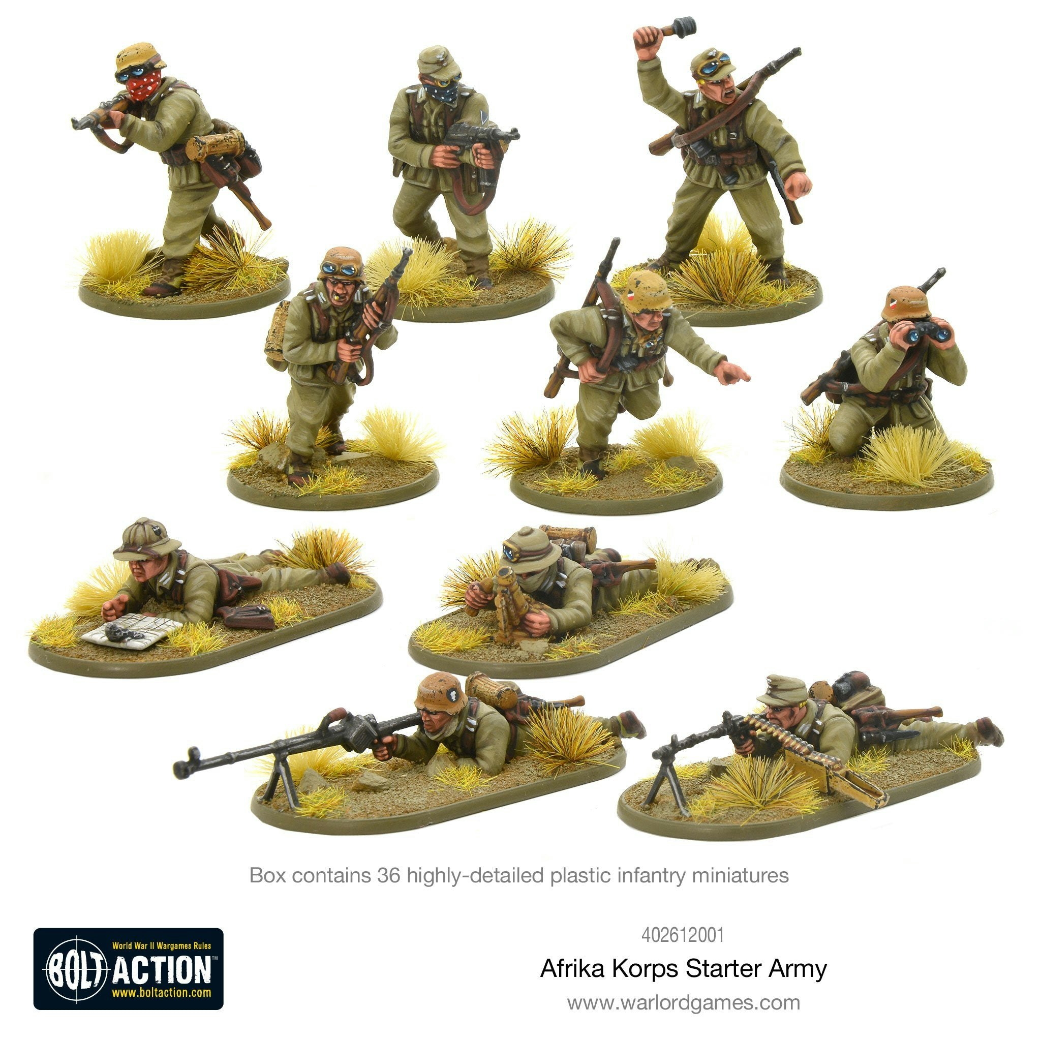 Afrika Korps Starter Army - 402612001