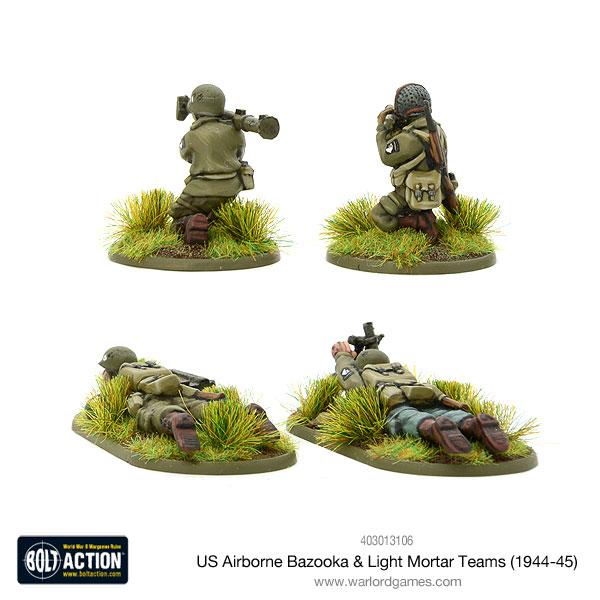US Airborne Bazooka & Light Mortar Teams (1944-45) - 403013106
